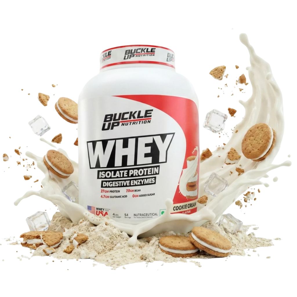 Whey Isolate Protein | Digestive Enzymes – 2kg (54 Servings)