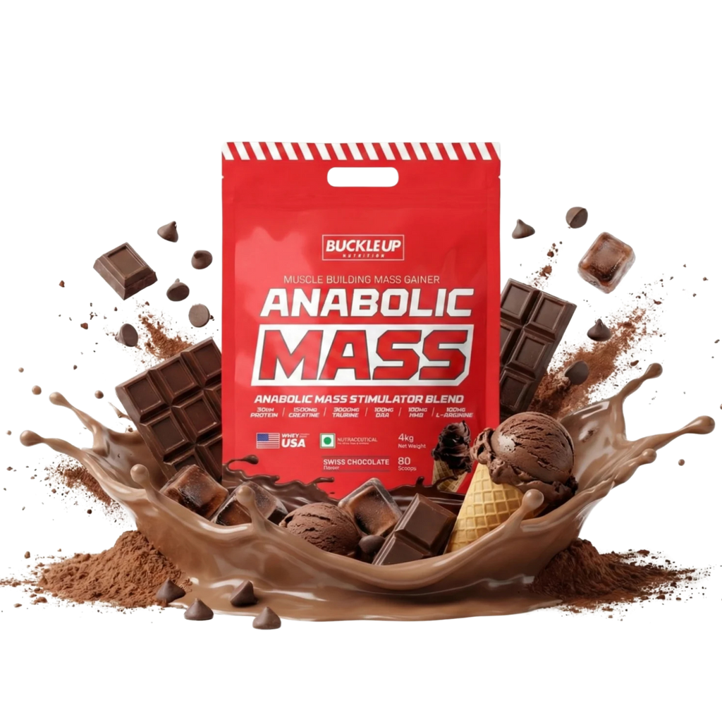 Anabolic Mass – Premium Mass Gainer (4kg, 81 Servings)