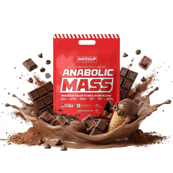 Anabolic Mass – Premium Mass Gainer (4kg, 81 Servings)