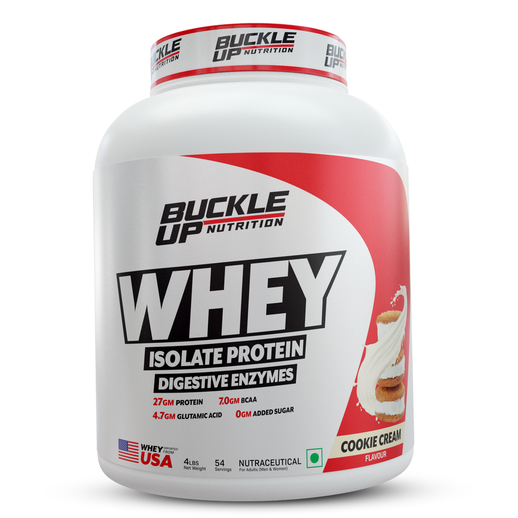 Whey Isolate Protein | Digestive Enzymes – 2kg (54 Servings)