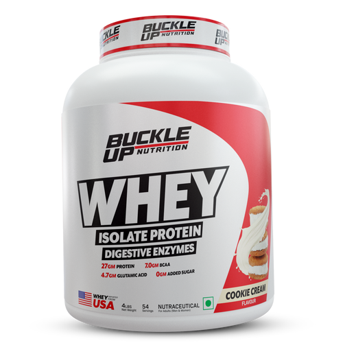 Whey Isolate Protein | Digestive Enzymes – 2kg (54 Servings)